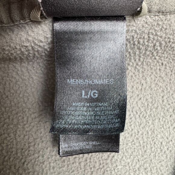 The North Face TKA 100 Glacier 1/4 Zip Fleece Jacket Men Large Gray Outdoor Hike - Picture 7 of 15